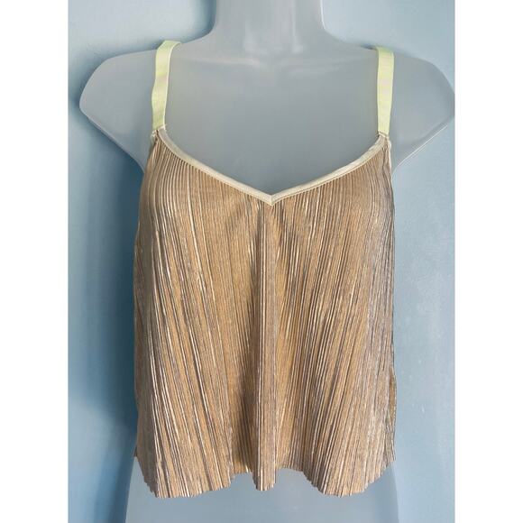 Victoria's Secret Tank Top Gold Small - Picture 1 of 6